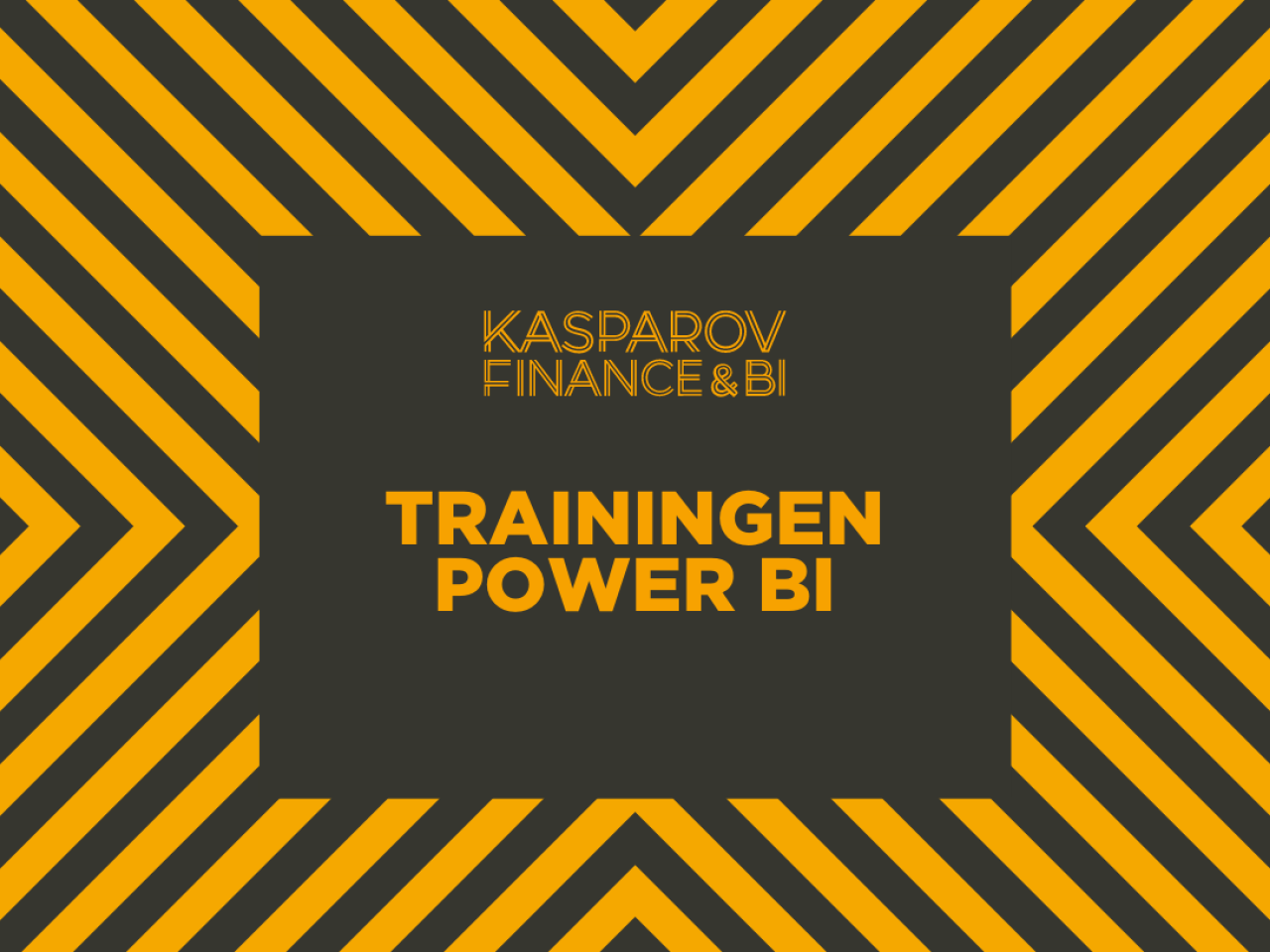 Trainingen power BI